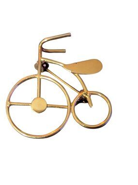 Bicycle Pin Brooch 1.5in Vintage-Inspired Minimalist Style